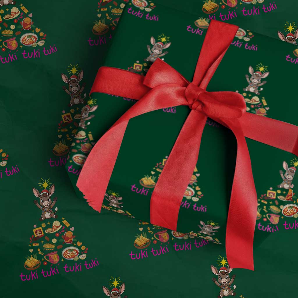 Mi Burrito Sabanero Wrapping Paper Roll Donkey Mexican Christmas - Wonder Print Shop