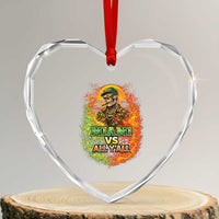Miami vs All You All 305 Skeleton Flame Graphic Heart Crystal Glass Ornament Tropical City Pride Florida Love