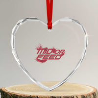 Mid Or Feed Holographic Witch Hat Heart Crystal Glass Ornament Funny Game Lover Gift - Wonder Print Shop