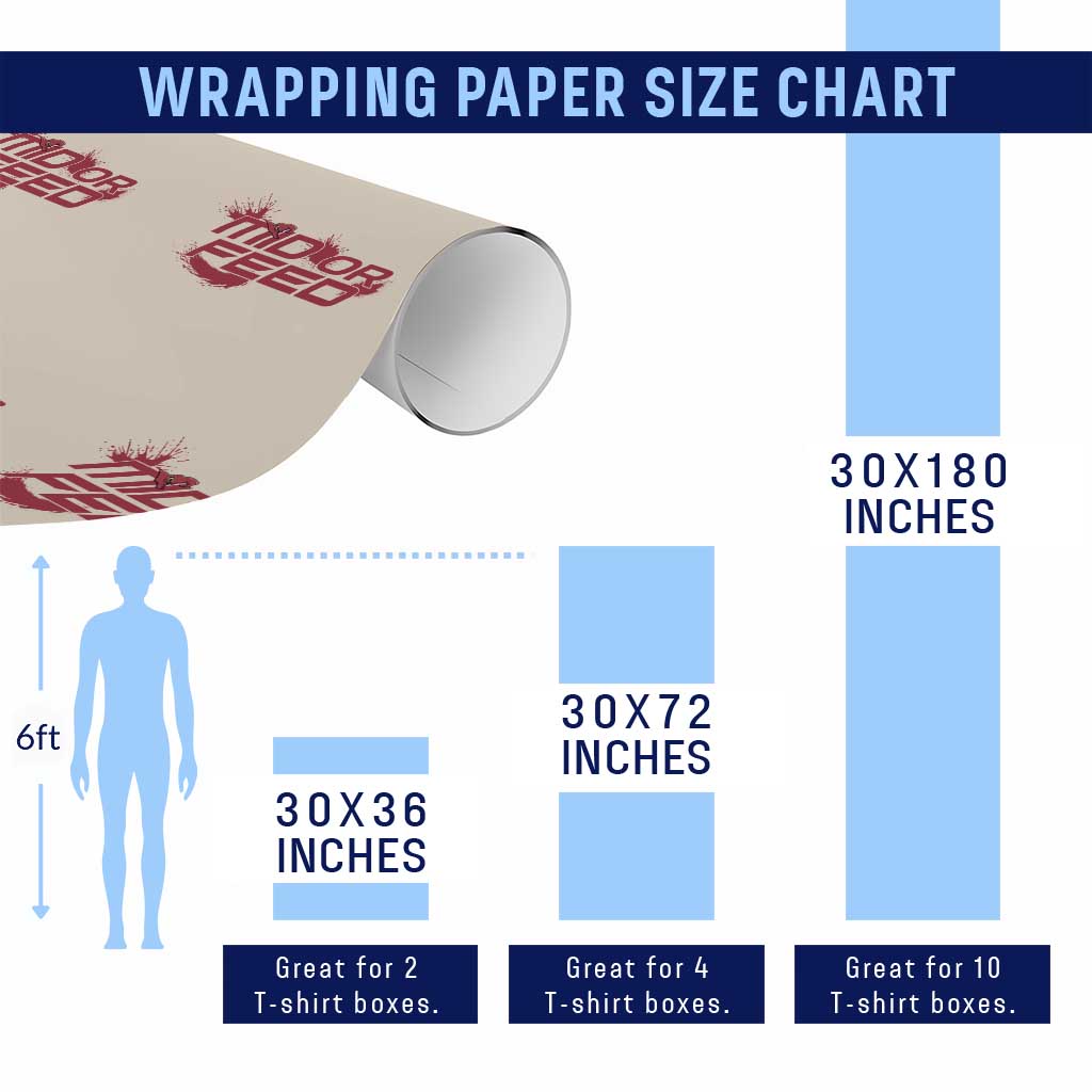 Mid Or Feed Holographic Witch Hat Wrapping Paper Roll Funny Game Lover Gift - Wonder Print Shop