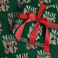 MILF Man I Love Feet Wrapping Paper Roll Funny Sexy Inappropriate Saying Quote
