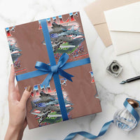 MILF Man I Love Flyovers Meme Wrapping Paper Roll for Aviation Buffs Patriotic Meme Lords - Wonder Print Shop