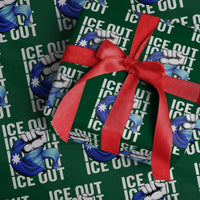 Minnesota Ice Out Wrapping Paper Roll Anti Ice Movement Protest