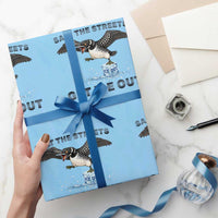 Minnesota Loon Salt The Streets Get Ice Out Wrapping Paper Roll