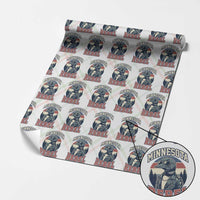 Minnesota Rebel Grumpy Loon Wrapping Paper Roll Retro Vintage Politcal Resistance