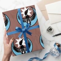 Minnesota Rebel Loon Star Emblem Wrapping Paper Roll Rebellion Symbolic Unity Graphic