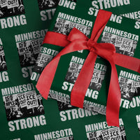 Minnesota Resist Anti ICE Immigration Protest Wrapping Paper Roll Bruce Streets Of Minneapolis Right Now