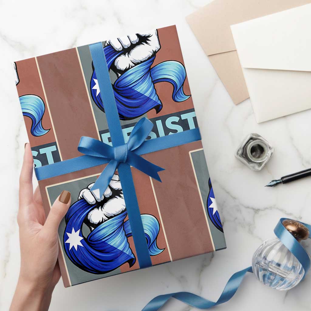 Minnesota Resist Ice Out Wrapping Paper Roll MM Support Gift