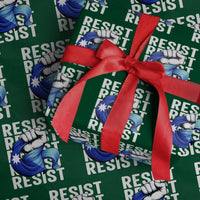 Minnesota Resist Ice Out Wrapping Paper Roll Support MN Anti Ice Movement