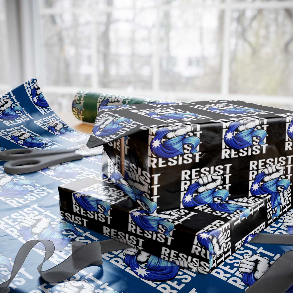 Minnesota Resist Ice Out Wrapping Paper Roll Support MN Anti Ice Movement