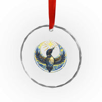 Minnesota Strong Crystal Glass Ornament Minneapolis Loon Starry Night Van Gogh