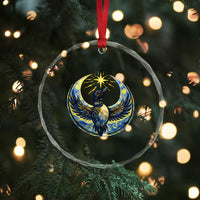 Minnesota Strong Crystal Glass Ornament Minneapolis Loon Starry Night Van Gogh