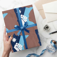 Minnesota Strong Fist Power Graphic Wrapping Paper Roll Social Justice Solidarity