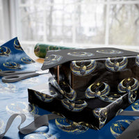 Minnesota Strong Wrapping Paper Roll Minneapolis Loon Starry Night Van Gogh