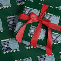 Minnesota Strong Wrapping Paper Roll MN State Flag Political Protest MN Resistance Abolish ICE