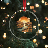 Missouri Outdoors Adventure Crystal Glass Ornament The Show Me State Souvenir