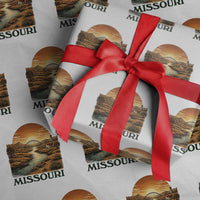 Missouri Outdoors Adventure Wrapping Paper Roll The Show Me State Souvenir