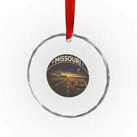 Missouri State Route Highway 66 Crystal Glass Ornament Mother Road Travel Gift