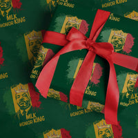 MLK Wrapping Paper Roll Honor King Civil Rights Leader Black History Month - Wonder Print Shop