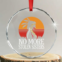 MMIW Awareness Crystal Glass Ornament No More Stolen Sisters Native American Gift