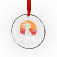 MMIW Awareness Crystal Glass Ornament No More Stolen Sisters Native American Gift