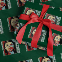 MMIW Awareness Support Wrapping Paper Roll Voices For Stolen Sisters Native American