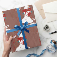 MMIW Awareness Wrapping Paper Roll Justice For Indigenous Woman Stop Stolen Sisters