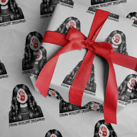 MMIW Strong Resilient Indigenous Wrapping Paper Roll Stand With Native Women Support