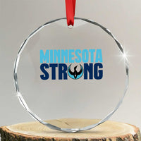 MN State Bird Loon Crystal Glass Ornament Minnesota Strong Pride