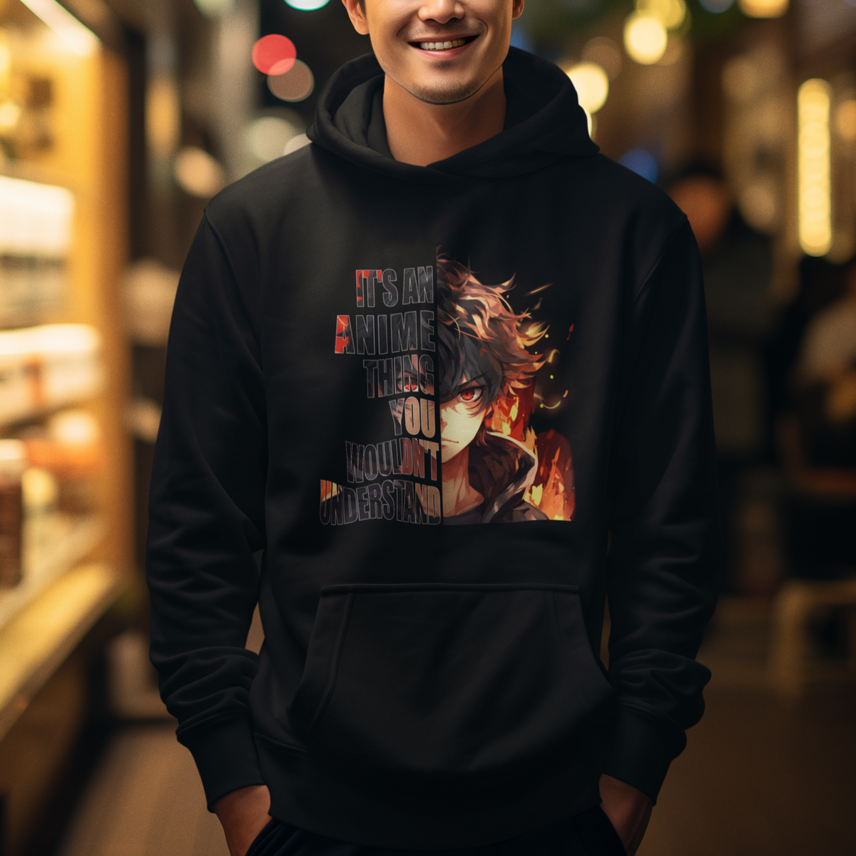 It's An Anime Thing You Wouldn't Understand Hoodie - Wonder Print Shop