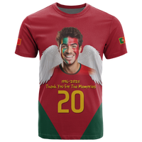 Custom Photo Portuguese Footballer T Shirt 1996-2025 Thank You For The Memories CTM09