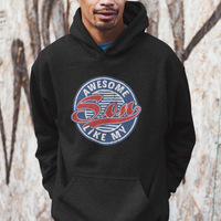 Awesome Like My Son Gag Gift for Parents' Day from Children Sons Hoodie - Wonder Print Shop