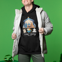 True Story Nativity Christmas Baby God Jesus Christian Hoodie - Wonder Print Shop