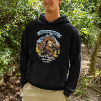 Bigfoot Hoodie Believe In Yourself Even When No One else Does - Wonder Print Shop