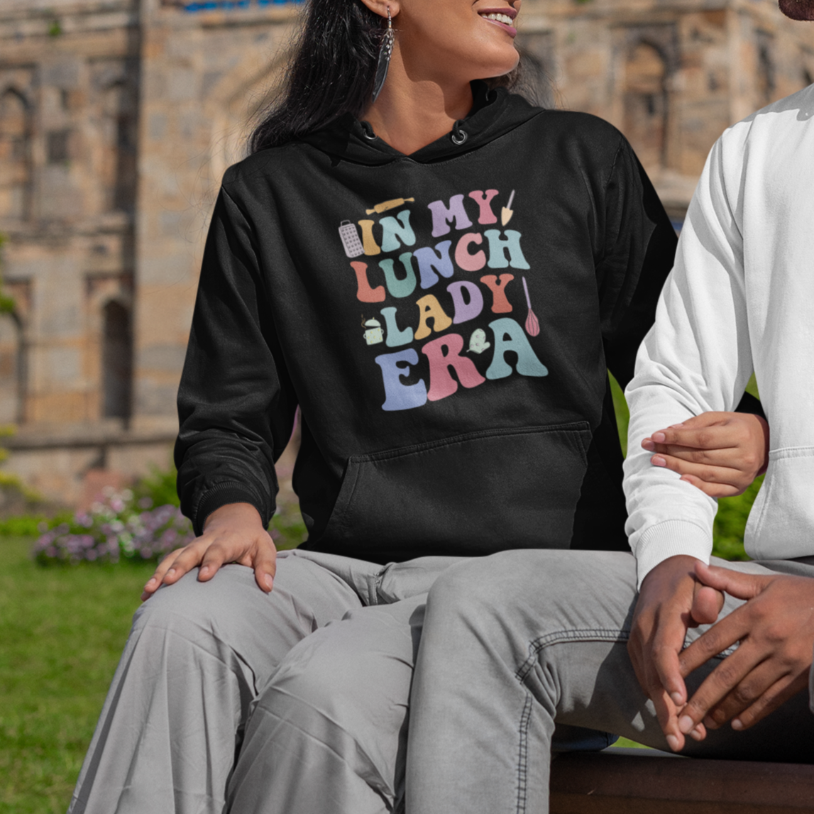 In My Lunch Lady Era Welcome Back To School Lunch Lady Life Hoodie - Wonder Print Shop