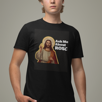 Funny Jesus T Shirt Ask Me About ROSC Funny Best ROSC Ever Jesus CPR Nurse Nursing Doctor Surgeon - Wonder Print Shop