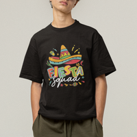 Funny Cinco De Mayo T Shirt Cinco De Mayo Fiesta Squad Mexican Party Cinco De Mayo Party - Wonder Print Shop