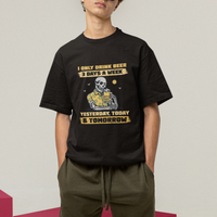 Beer Lover T Shirt I Only Drink Beer 3 Days A Week Drinker Humor Beer Lovers - Wonder Print Shop