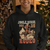Vintage Jingle Horse Rodeo Funny Howdy Western Christmas Hoodie - Wonder Print Shop