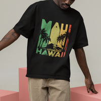 Maui Hawaii Pray For Maui Strong Hawaii Strong Retro T Shirt - Wonder Print Shop
