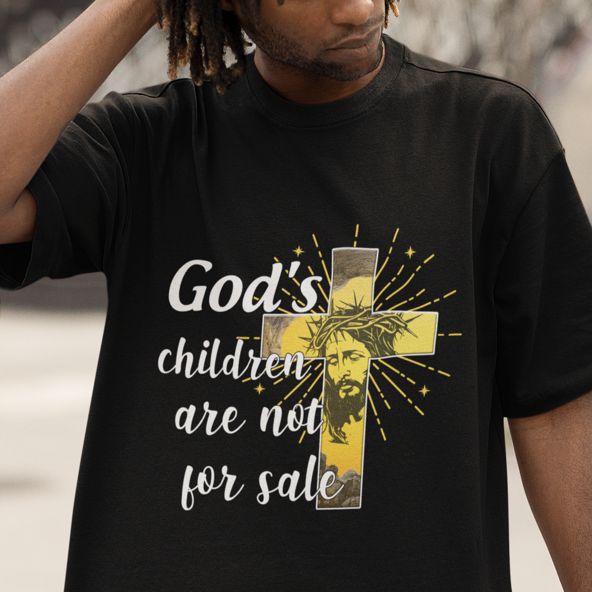 God's Children T Shirt Not For Sale End Human Trafficking - Wonder Print Shop