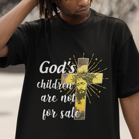 God's Children T Shirt Not For Sale End Human Trafficking - Wonder Print Shop