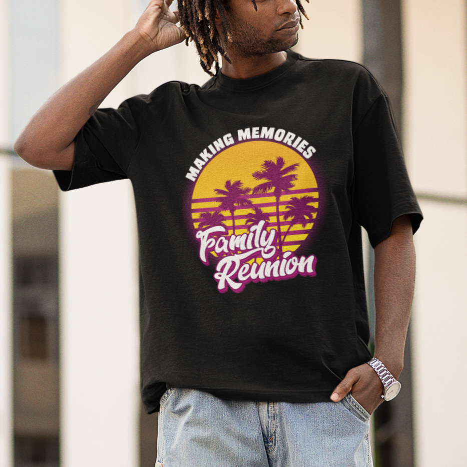 Family Reunion T Shirt Family Matching Reunion 2023 Making Memories Vacation Retro - Wonder Print Shop