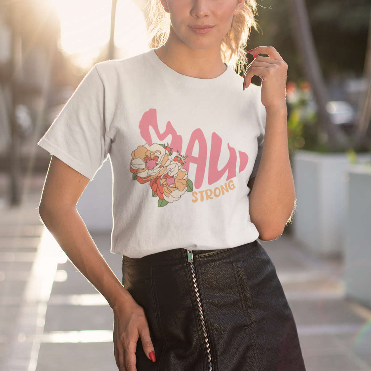 Maui Strong Hawaii Strong Pray For Maui T Shirt - Wonder Print Shop