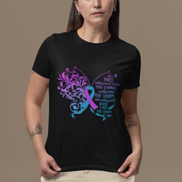 Suicide Prevention Awareness T Shirt She Whispered Back I Am The Storm Suicide Prevention Warrior - Wonder Print Shop