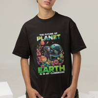 Earth Day T Shirt Teachers Every Day Is The Future Of Planet Is In My Classroom - Wonder Print Shop