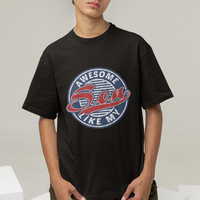 Awesome Like My Son Gag Gift for Parents' Day from Children Sons T Shirt - Wonder Print Shop