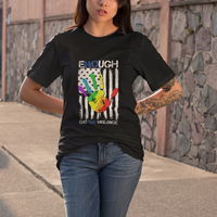 Gun Violence Awareness T Shirt Enough End Gun Violence Protect Our Children Orange Mom Dad - Wonder Print Shop