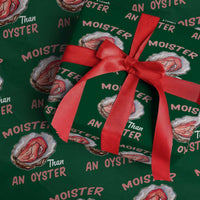 Moister Than An Oyster Funny Offensive Wrapping Paper Roll Inappropriate Adult Humor - Wonder Print Shop