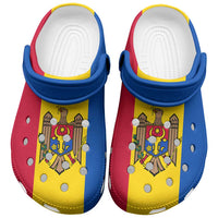 Moldova Clogs Shoes Flag Color Inspiration - Wonder Print Shop